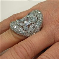 Salzano - Via Montegrappa, 28 - Anello Vidali Gioielli Donna in Argento Zircone ANAR-19-34 - ANAR-19-34